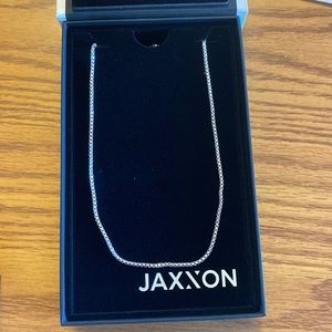 Round box chain necklace - 2 mm, real silver